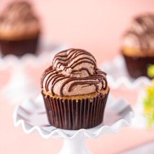 Chocolate Cream Cheese Cupcake