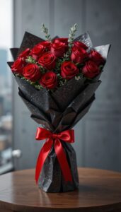 “Soft expressions of care and affection, this teddy bear 6 feed paired with a beautifully arranged flower bouquet creates a perfect balance of warmth and elegance. Together, they symbolize love, comfort, and thoughtful gifting, making them an ideal choice for expressing heartfelt emotions on any special occasion